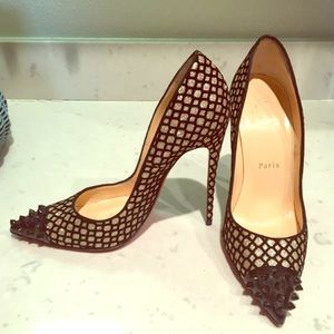 Christian Louboutin black Pigalle size38